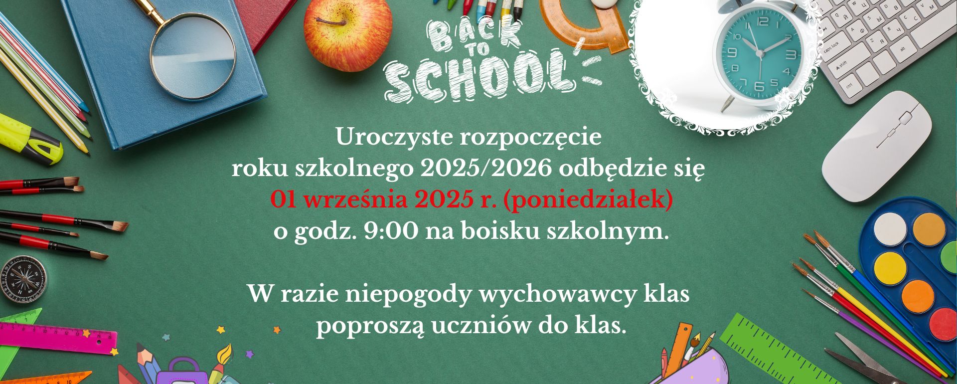 Rozpoczęcie roku 2025/2026